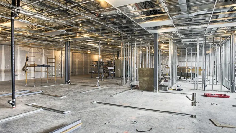 Generated temporary construction industry image